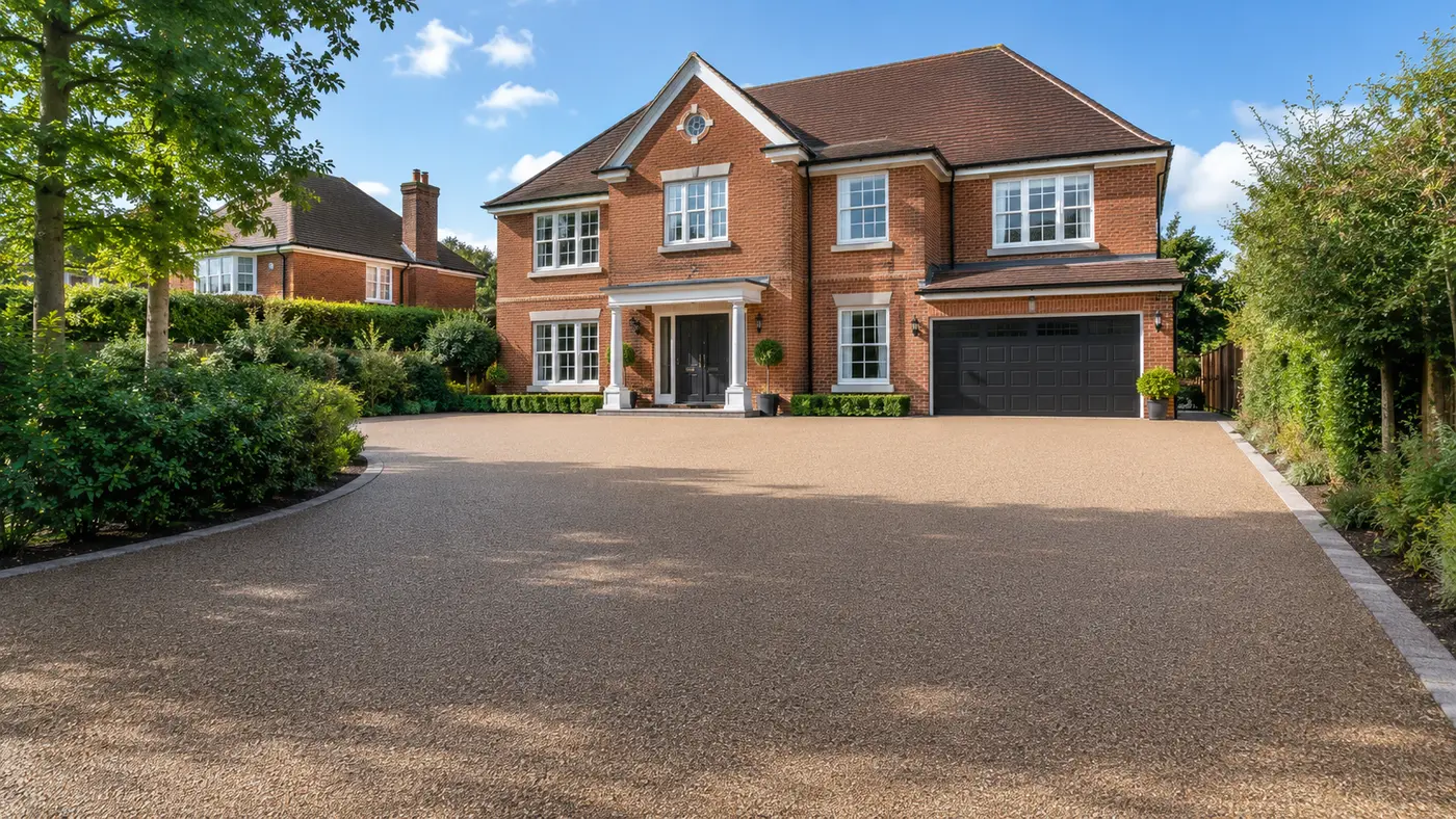 Resin bound driveway in Beaconsfield by Daltex Resin Experts
